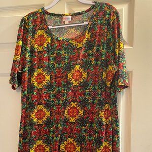 LULAROE Julia Dress Size 3XL